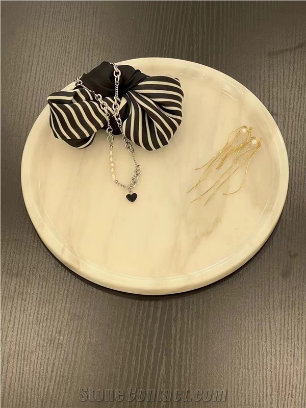 Luxury Stone Plates Granite Copenhagen Jewelry Display Stand