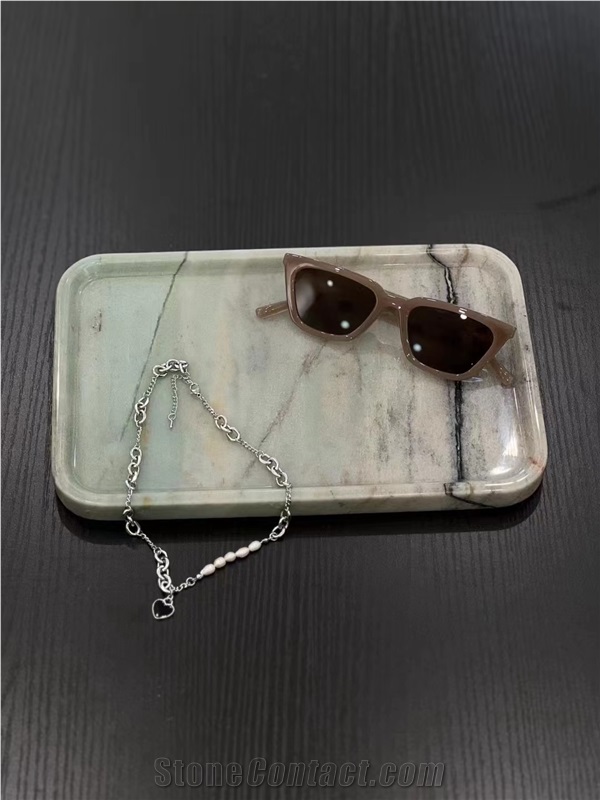 Luxury Stone Plates Granite Copenhagen Jewelry Display Stand