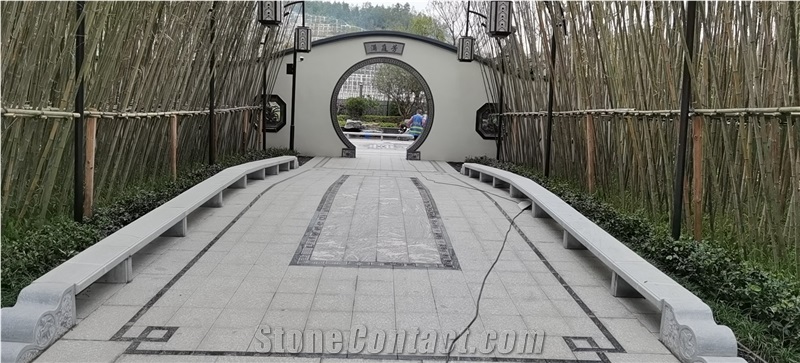 Dark Grey Customized Flamed New G654 Granite Slabs