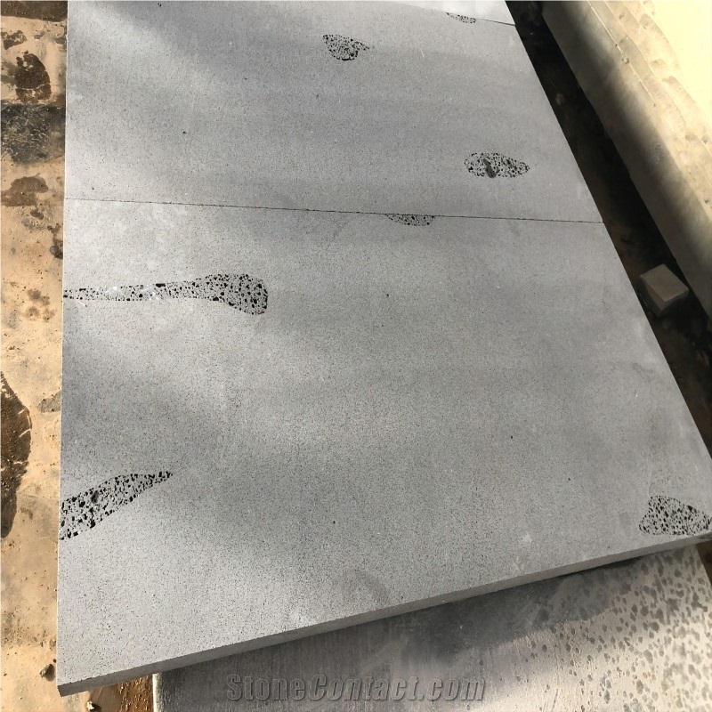 Factory Source Zhanjiang Grey Basalt Side Kerbstone