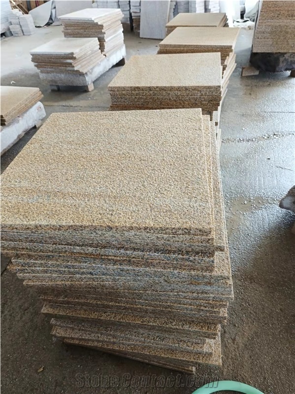 Giallo Padang, Ming Gold, Granite G682 Tiles
