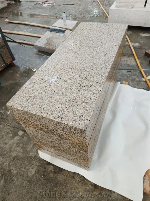 Giallo Padang, Ming Gold, Granite G682 Tiles