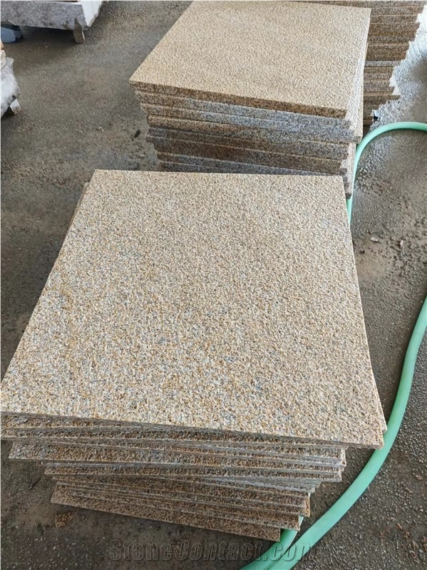 Giallo Padang, Ming Gold, Granite G682 Tiles