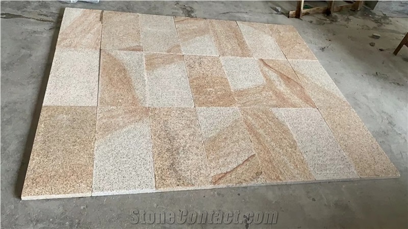 Giallo Padang, Ming Gold, Granite G682 Tiles