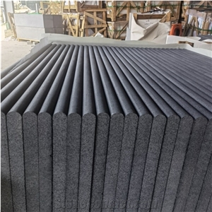 Hainan Bluestone Honed Finish Bullnose Pool Coping Hainan Bluestone Honed Finish Bullnose Pool Coping
