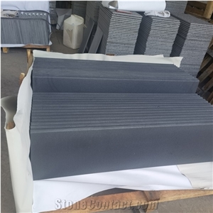 Hainan Bluestone Honed Finish Bullnose Pool Coping