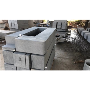 Hainan Bluestone Project Based Kerb  Roadside Stone
