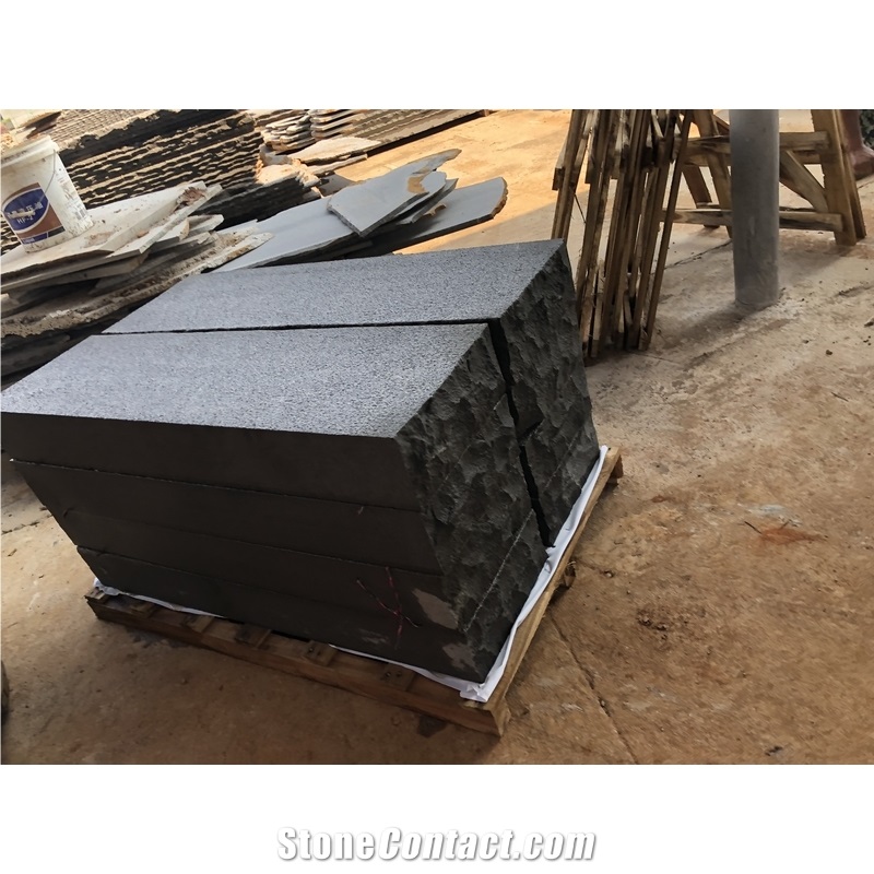 Hainan Bluestone Project Based Kerb  Roadside Stone
