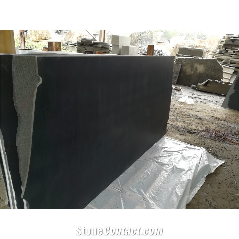 Honed Finished Hanain Bluestone Slab Wall Tiles