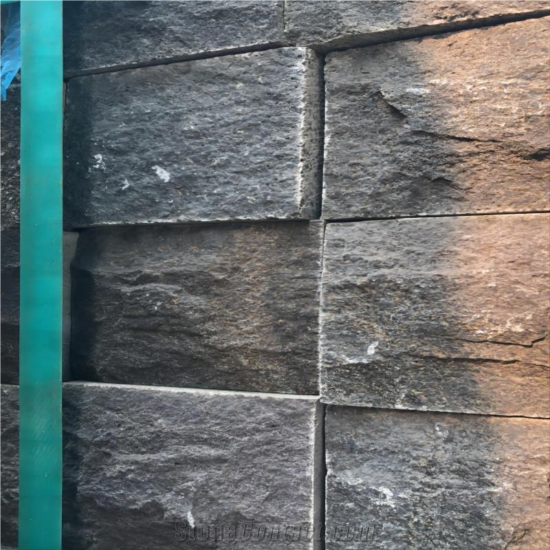 The First-Class Zhanjiang Grey Basalt Cube Stone For Pavers