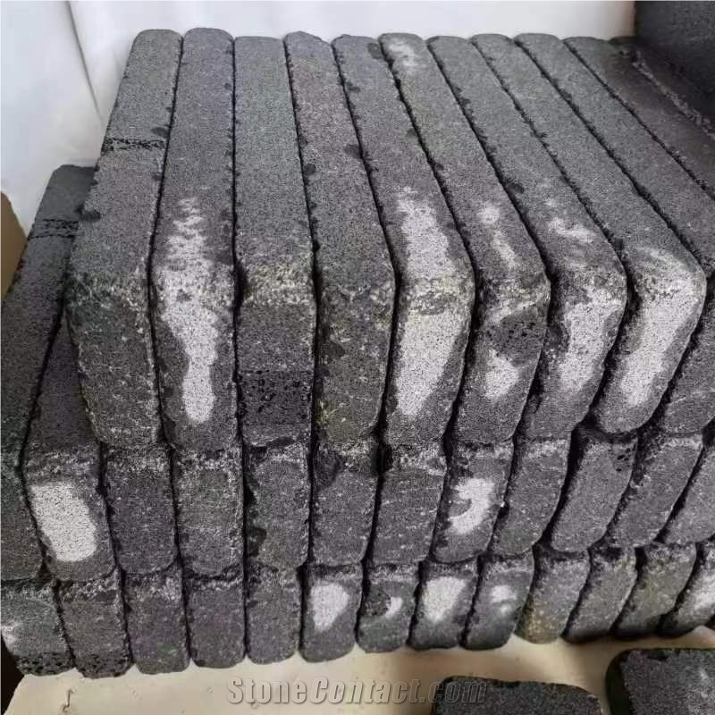 Tumbled Edge Walkway Pavers For Hainan Bluestone