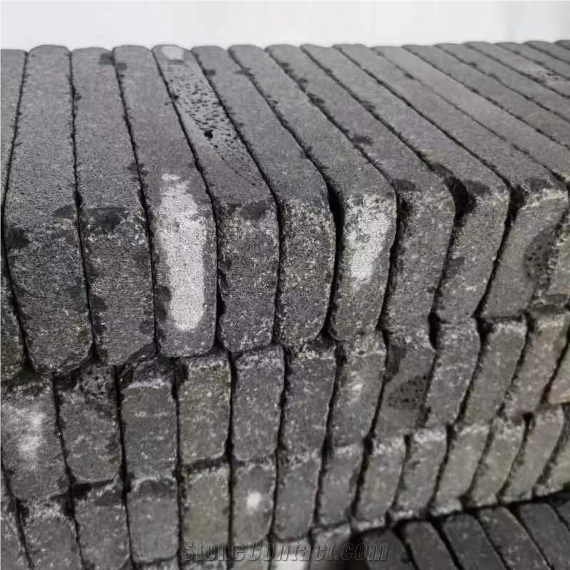 Tumbled Edge Walkway Pavers For Hainan Bluestone