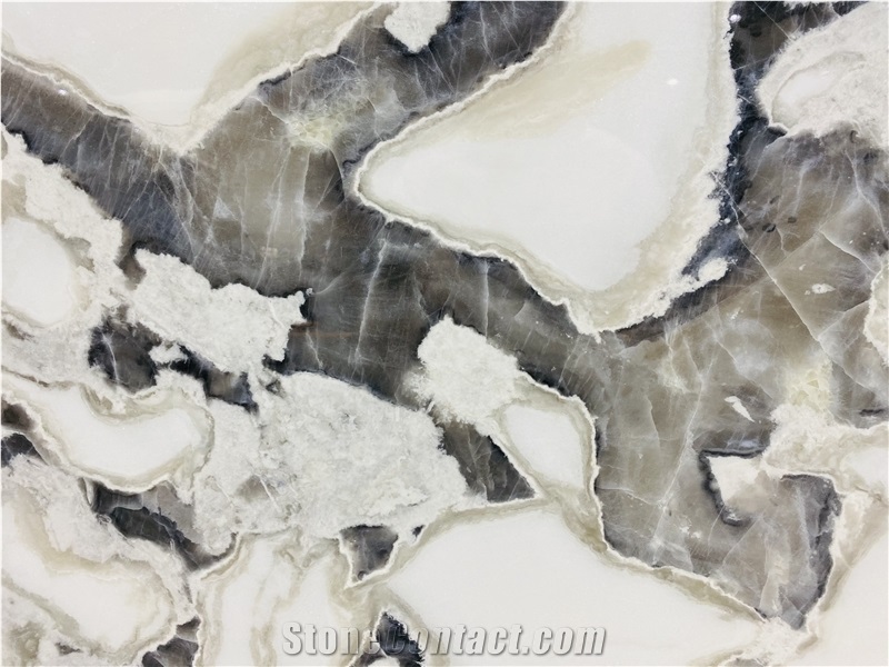 Dover White Marble Slab