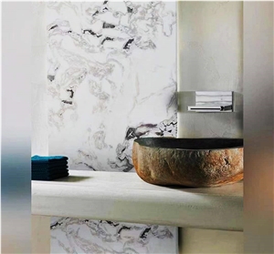 Dover White Marble Slab