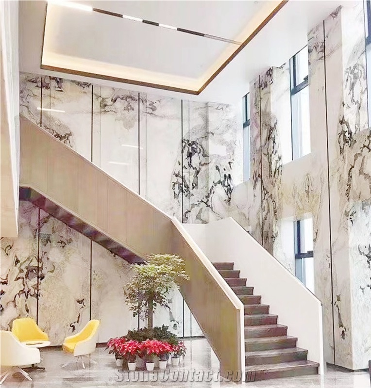 Dover White Marble Slab