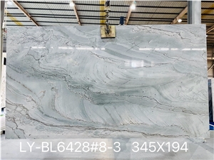 Infinity Blue Quartzite Slabs