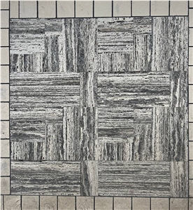 Silver Travertine Tumbled
