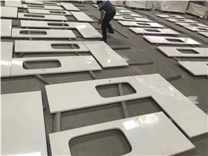 China Factory Artificial Stone /Quartz Stone Bathroom Countertops