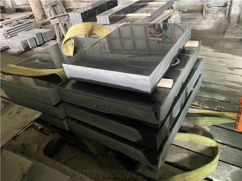 Black Granite Headstone