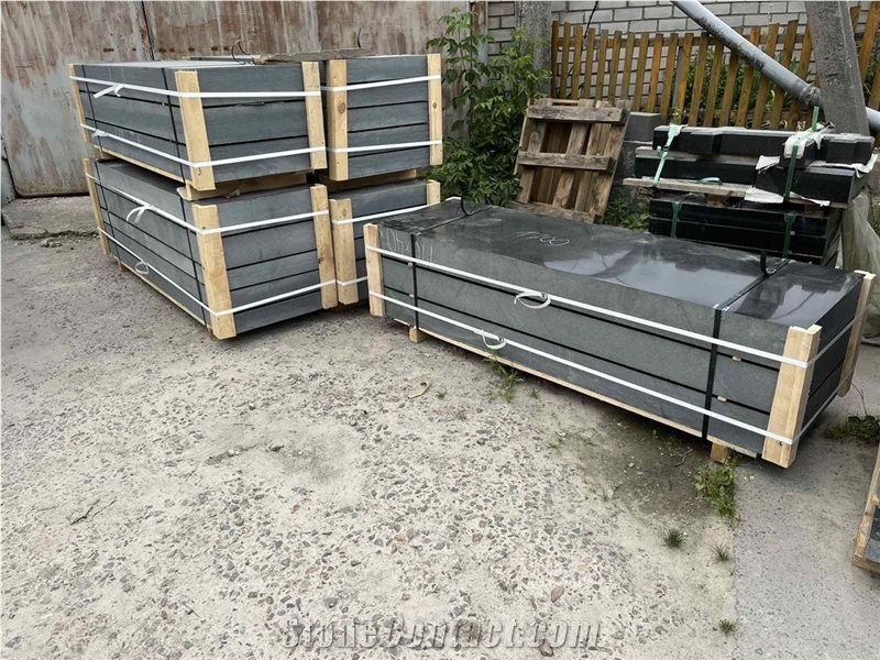 Black Prince Gabbro Gravestone Slabs