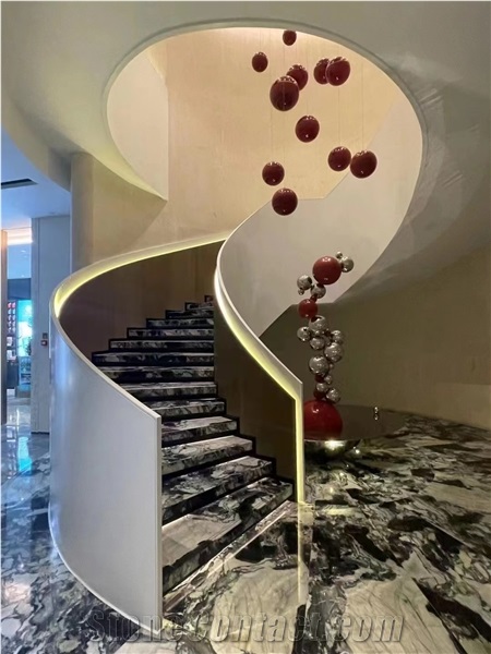 Cold Jade Marble Polished Slab