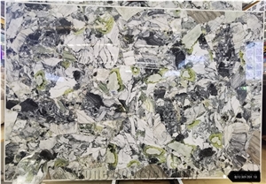 Ice Jade Green Marble Polished Slab Ice Jade Green Marble Polished Slab