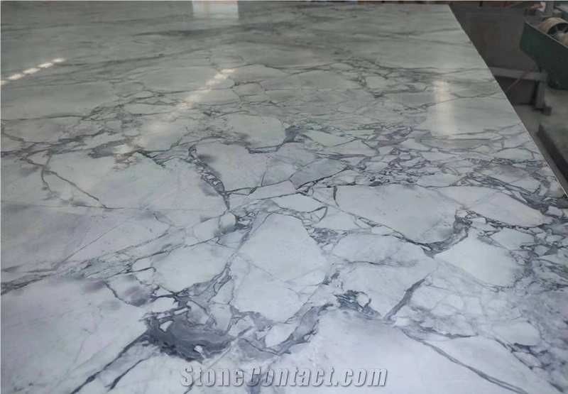 Super White Dolomite Brazil Slab
