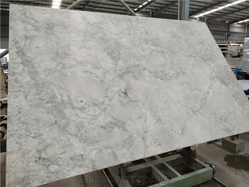 Super White Dolomite Polished Slab