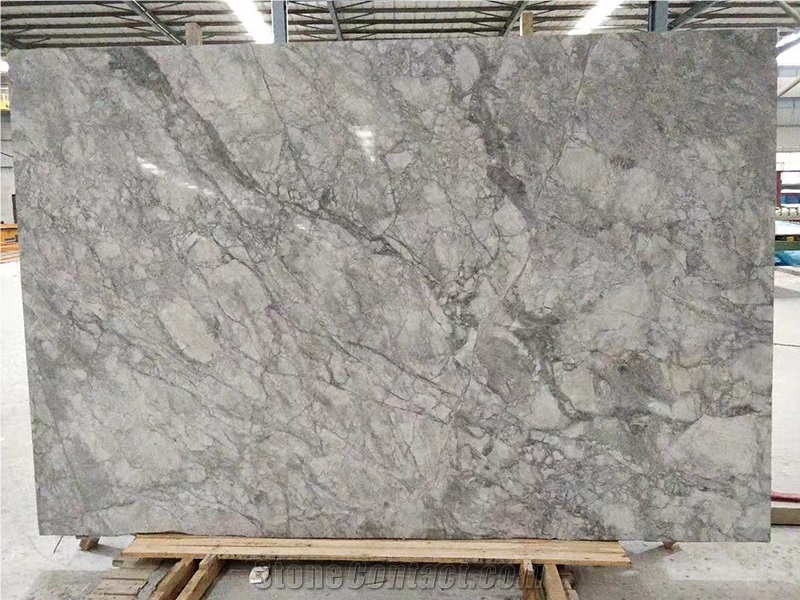 Super White Dolomite Polished Slab