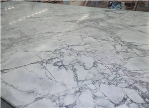 Super White Dolomite Polished Slab