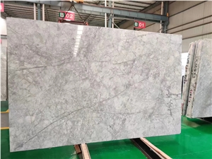 Super White Dolomitic Marble Slab