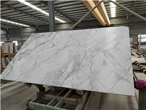 White Fantasy Quartzite Honed Slab