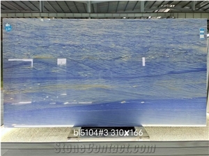 Good Quality Azul Macaubas Quartzite Slab For Sale