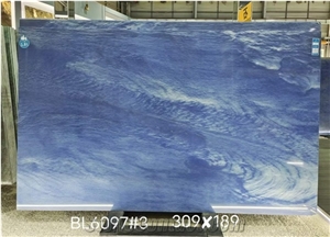 Good Quality Azul Macaubas Quartzite Slab For Sale
