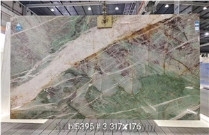 New Amazon Green Quartzite Slab