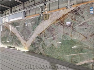 New Amazon Green Quartzite Slab