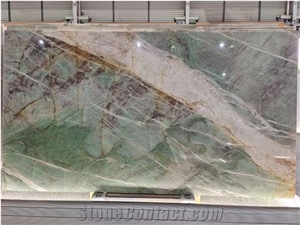 New Amazon Green Quartzite Slab