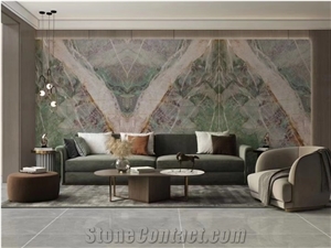 New Amazon Green Quartzite Slab