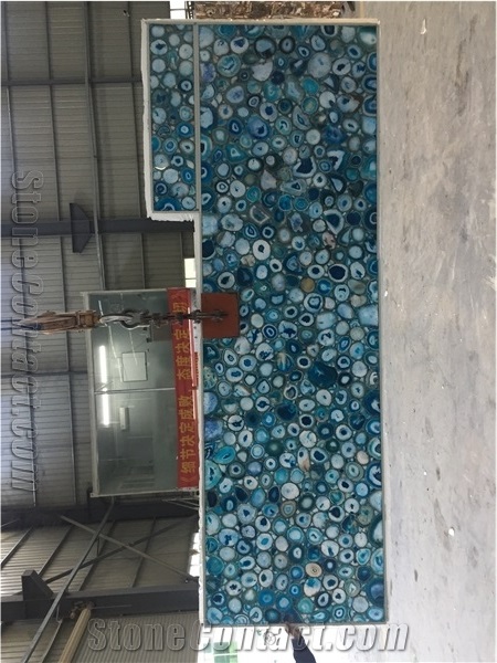 Blue Agate Semiprecious Stone,Optimustone Semiprecious Blue