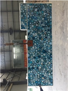 Blue Agate Semiprecious Stone,Optimustone Semiprecious Blue