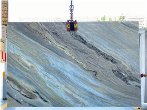 Cristalita Ocean Blue Marble,Optimustone Crystal Blue Slabs