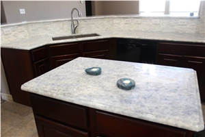 Cristalita Ocean Blue Marble,Optimustone Crystal Blue Slabs