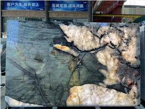 Optimustone Cristallo White Quartzite,Translucent White