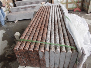G562 Feng Ye Hong Granite Stair,Stair Treads,Stone Steps