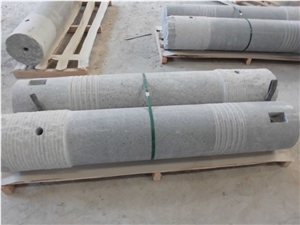 G601 Granite Car Parking Bollards, Cylinder Parking Bollards
