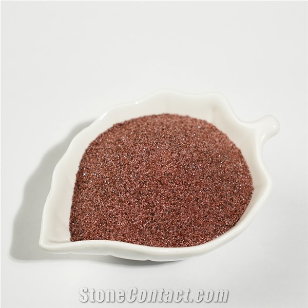 Hot Sale Pink Sea Garnet Sand 30/60 Mesh For Sandblasting