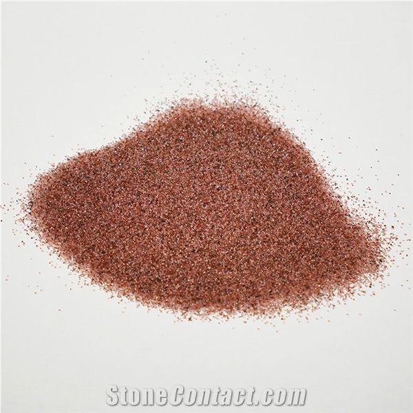 Hot Sale Pink Sea Garnet Sand 30/60 Mesh For Sandblasting