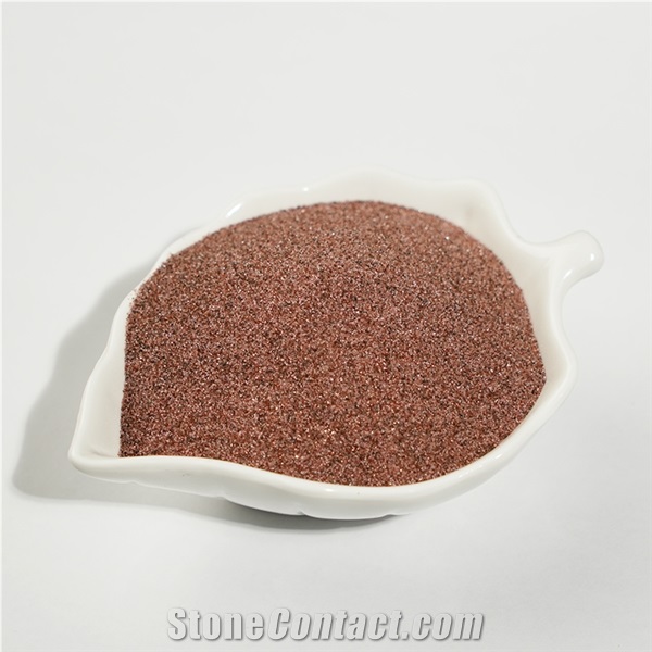 Hot Sale Pink Sea Garnet Sand 80 Mesh For Waterjet Cutting