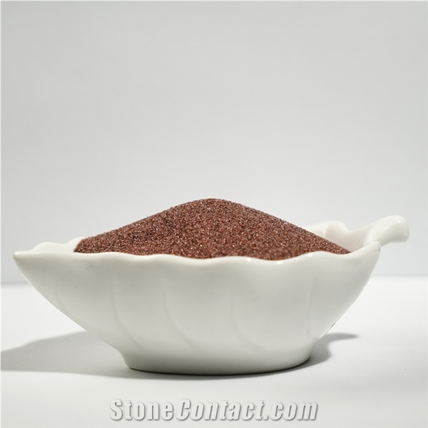 Hot Sale Pink Sea Garnet Sand 80 Mesh For Waterjet Cutting