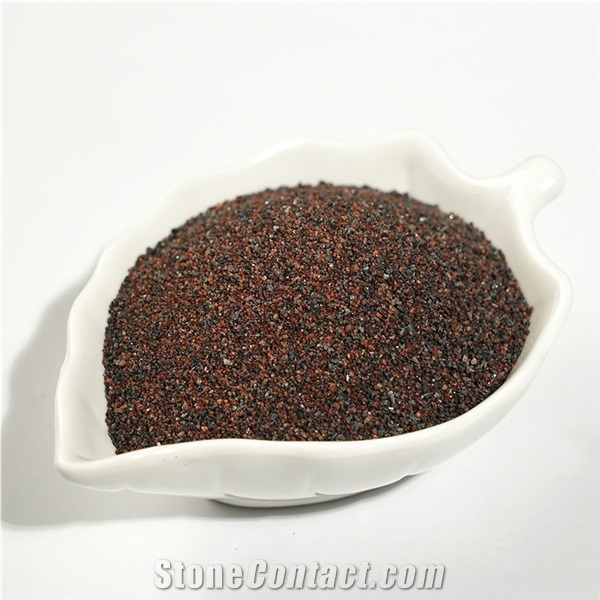 Sandblasting Abrasive Rock Red Garnet Sand 20/40 Mesh